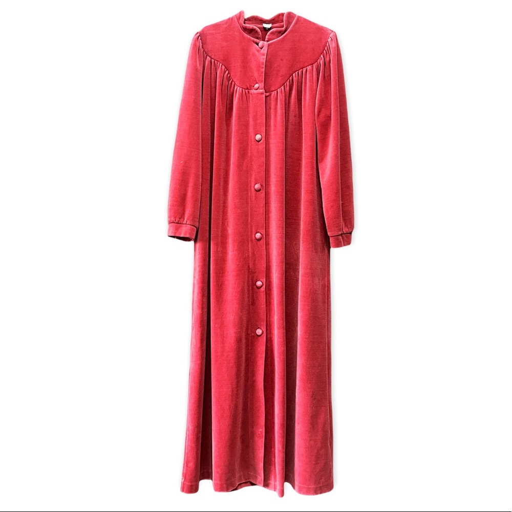 Vintage Velour Robe